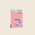 Packaged wall art with a dolphin design on a pink background