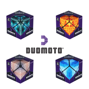 Duomoto puzzle cube in 4 styles from Fun In Motion Toys | Conscious Craft