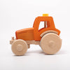 Dynamiko wooden orange tractor | Image © Conscious Craft