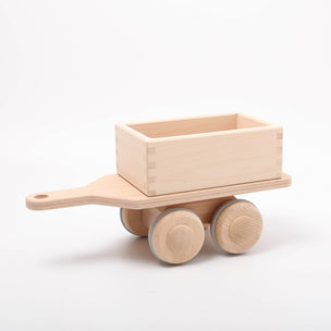 Dynamiko wooden Trailer for Tractor or Combine Harvester | Image © Conscious Craft