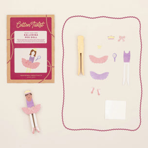 Ballerina Peg Doll