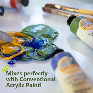 Natural Earth Paint Natural Acrylik Paint 4 fl. oz Tubes | Conscious Craft