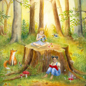 Mhairi Hellbrandt Postcard Enchanted Forest | Conscious Craft