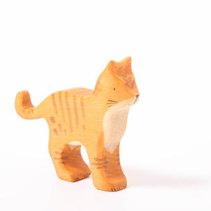 Ginger Tabby Cat wooden toy from Eric & Albert | © Conscious Craft