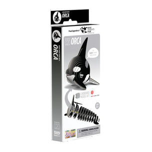 EUGY Orca | Kids Cardboard Craft Kit 