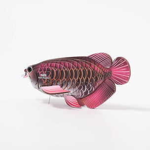 Eugy Asian Arowana Fun Cardboard Kid's Craft | © Conscious Craft