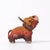 Eugy Highland Cow cardboard craft kit | © Conscious Craft