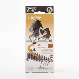 EUGY Horse | Kids Cardboard Craft Kit ©️ Conscious Craft