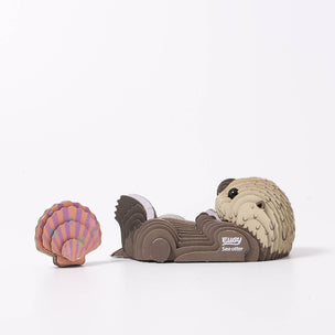 Eugy Sea Otter cardboard craft kit | © Conscious Craft