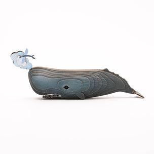 
EUGY Sperm Whale Kids Cardboard Craft Kit | Image © Conscious Craft