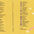 A yellow board game instruction or rules reference sheet with columns of text listing game terms and page numbers, plus small illustrated icons and stars.