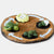 Felt playset with turtles and a pad on a white background