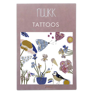 Nuukk Organic Temporary Tattoo | Flower Bouquet | Conscious Craft