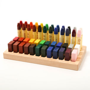 Wooden Crayons & Blocks Holder 24/24