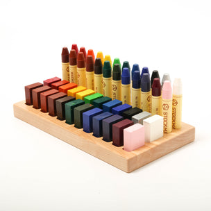 Wooden Crayons & Blocks Holder 24/24