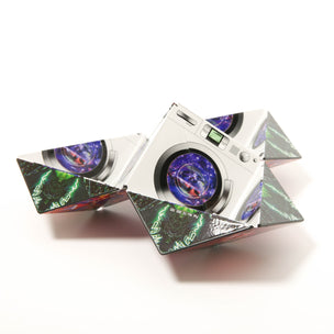 Shashibo Meow Wolf Dryer Portal Santa Fe | Magnetic Puzzle Cube | ©️ Conscious Craft