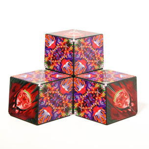 Shashibo Meow Wolf Dryer Portal Santa Fe | Magnetic Puzzle Cube | ©️ Conscious Craft