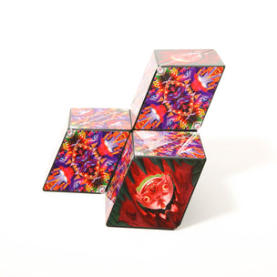 Shashibo Meow Wolf Dryer Portal Santa Fe | Magnetic Puzzle Cube | ©️ Conscious Craft
