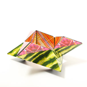 Shashibo Meow Wolf Hypermelon Las Vegas | Magnetic Puzzle Cube | ©️ Conscious Craft