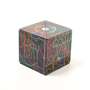 Shashibo Meow Wolf Q Dot Map Denver | Magnetic Puzzle Cube | ©️ Conscious Craft