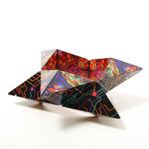 Shashibo Meow Wolf Q Dot Map Denver | Magnetic Puzzle Cube | ©️ Conscious Craft