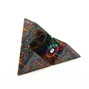 Shashibo Meow Wolf Q Dot Map Denver | Magnetic Puzzle Cube | ©️ Conscious Craft