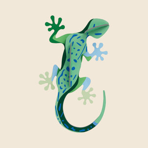 Wild Animals Wall Art | Gecko