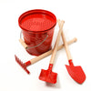 Metal Bucket | Red