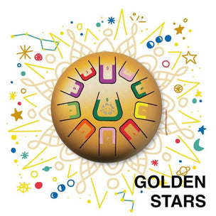 Tambú 8" 11 tone | Golden Stars