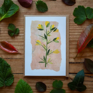 Gorse | Ogham Leaf Card