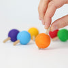 Grimm's 6 Rainbow Spinning Tops