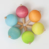 Grimm's 6 Pastel Spinning Tops