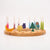 Grimm's Celebration candles in ring with figures
