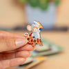 Dapple & Dot Brave Little Mouse Pin