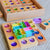 Bauspiel | Small Colour Track with Lucent Cubes Pastel