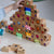 Bauspiel Coloured Staircase with Luminous Blocks | 16 pieces