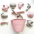 Footprint Sand Mould Set | Old Rose