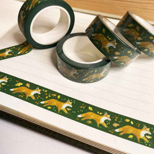Running Fox Washi Tape 