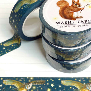 Owl & Stars Washi Tape