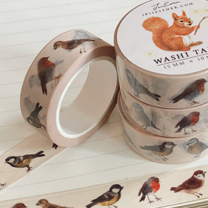 Garden Birds Washi Tape 
