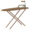 Iron and ironing board, Miniature | Powder