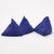 Pyramid Bean Bag in blue, sold in sets of 3