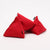 Pyramid Bean Bag in red, sold in sets of 3
