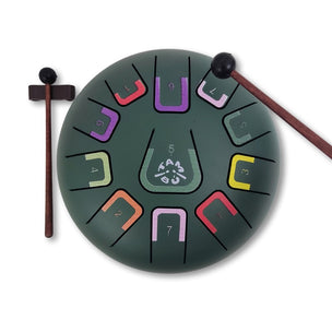 Tambú 8" 11 tone | Jungle Green