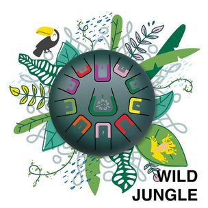 Tambú 8" 11 tone | Jungle Green