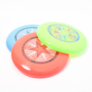 Ultrastar Flying Disc 175g available in 3 colours for ultimate frisbee | ©️ Conscious Craft