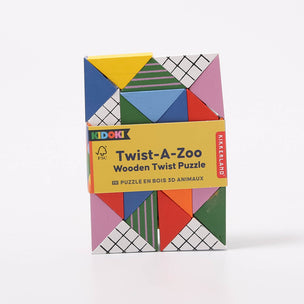 KIDOKI Twist-A-Zoo 3D wooden twist puzzle