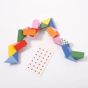 KIDOKI Twist-A-Zoo 3D wooden twist puzzle