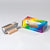Sun prism and its packaging on a white background