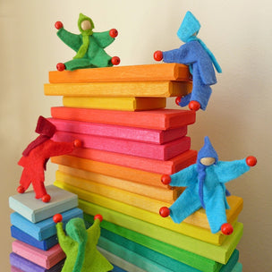 Kraul Little Passengers Rainbow | Pack of 9